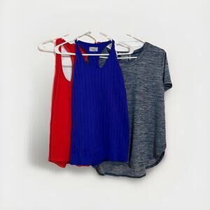 Athleta Shirt Lot Of 3 Women’s Size Large Athletic